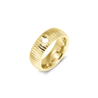 Melano Vivid Ring Striped Goudkleurig