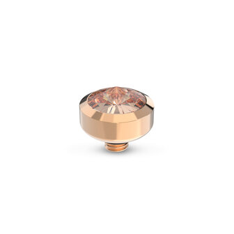 Melano Twisted Stone Rose Gold plated Glossy Light Peach