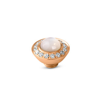 Melano Vivid Stein Glam Rose Goldfarbe Crystal