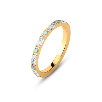 Melano Friends Ava Ring Gold coloured CZ AB