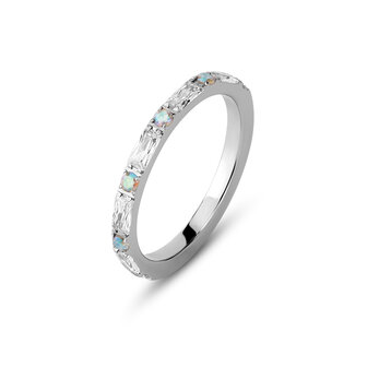 Melano Friends Ava Ring Silver coloured CZ AB