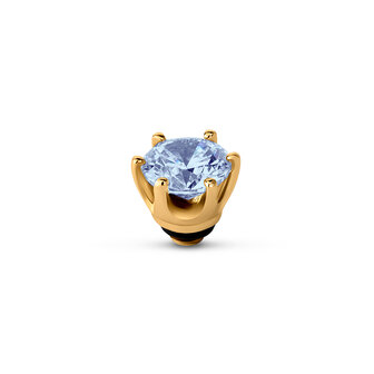 Melano Twisted Stone Gold plated Anniversary Grey Bleu