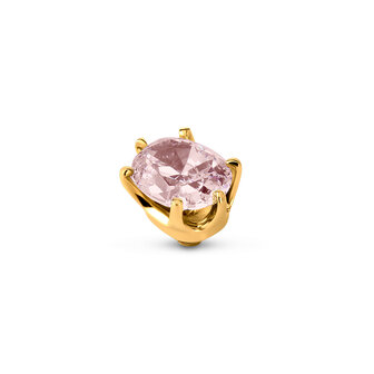 Melano Twisted Stone Gold plated Celebration Morganite