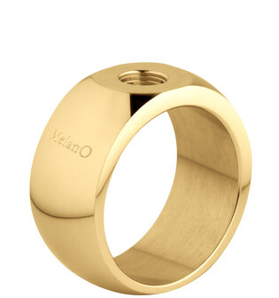 Melano Sturdy Ring Stefanie Goudkleurig 10mm