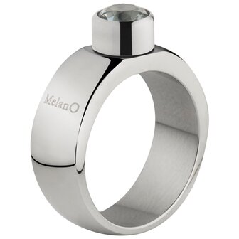 Melano Sturdy Ring Stefanie Zilverkleurig 8mm