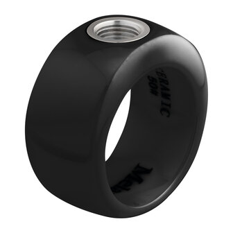 Melano Sturdy Ring Ceramic Black 10mm Matt