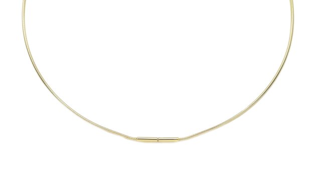 Melano Snake Kette Goldfarbe 40CM