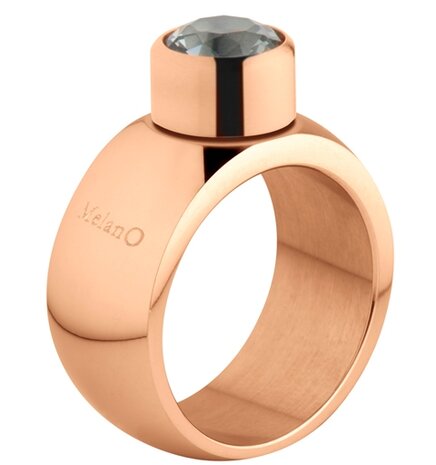 Melano Sturdy Ring Stefanie Rose Goudkleurig 10mm