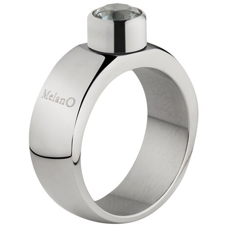 Melano Sturdy Ring Stefanie Zilverkleurig 10mm