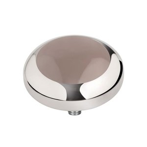 MelanO Vivid Setting Stainless Steel Silver Taupe