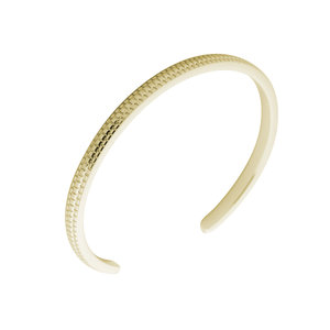 MelanO Friends Side Bangle Jessica Edelstaal Goud Refined