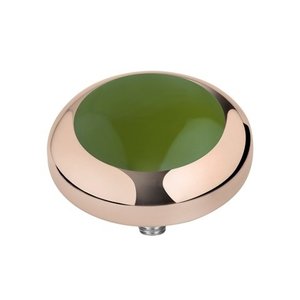 MelanO Vivid Setting Edelstaal Rose Goud Olive