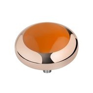 MelanO Vivid Setting Edelstaal Rose Goud Orange