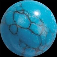 Melano GEM Stone Ball Turquoise 10mm 