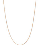 Melano Friends Ketting Flat Wheat Rose Goudkleurig