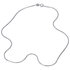 Melano Ketting Silver Snake 1.5mm 44CM_