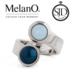 MelanO Vivid Pearl Meddy Stainless Steel Gold Salmon_